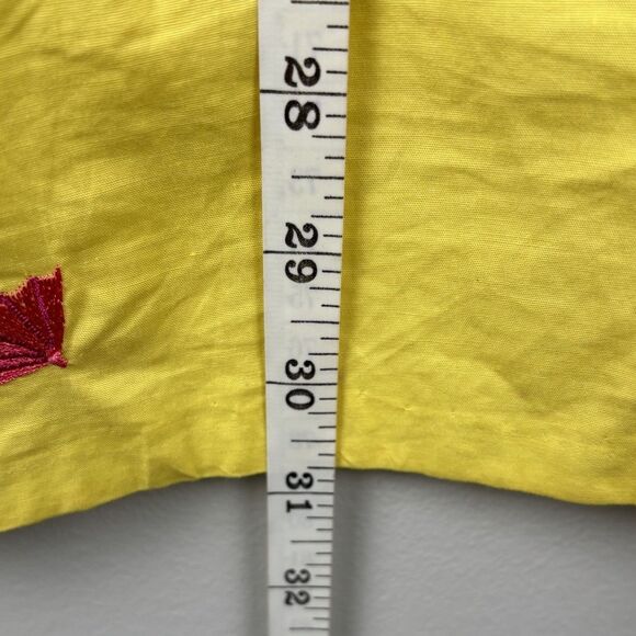 Lilly Pulitzer Spider Monkey Shift Mini Dress Size 8P Pink Yellow Sleeveless Zip - Picture 5 of 9